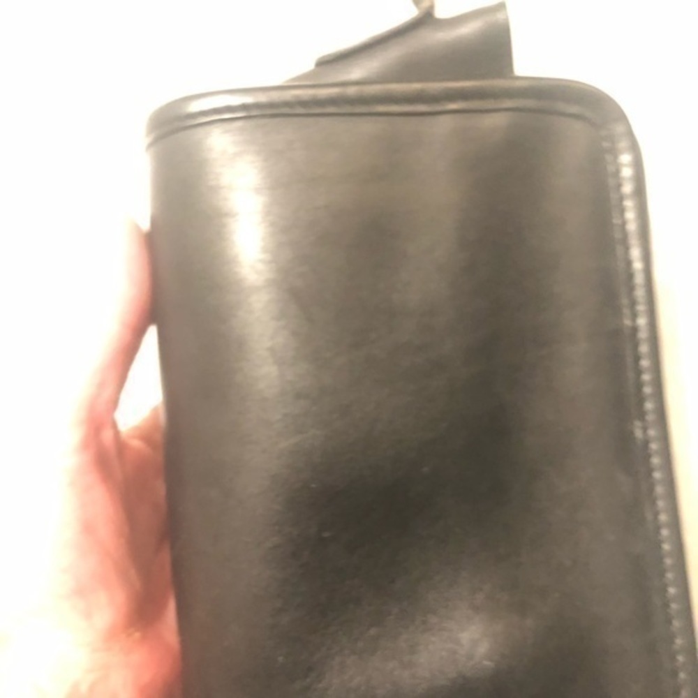 Coach vintage disco swing 9048 black leather bag - Picture 8 of 12